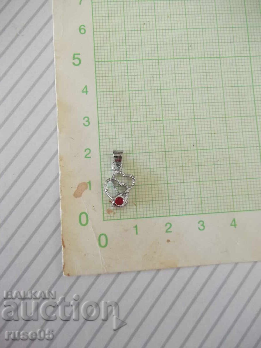 Висулка с червен камък - 6