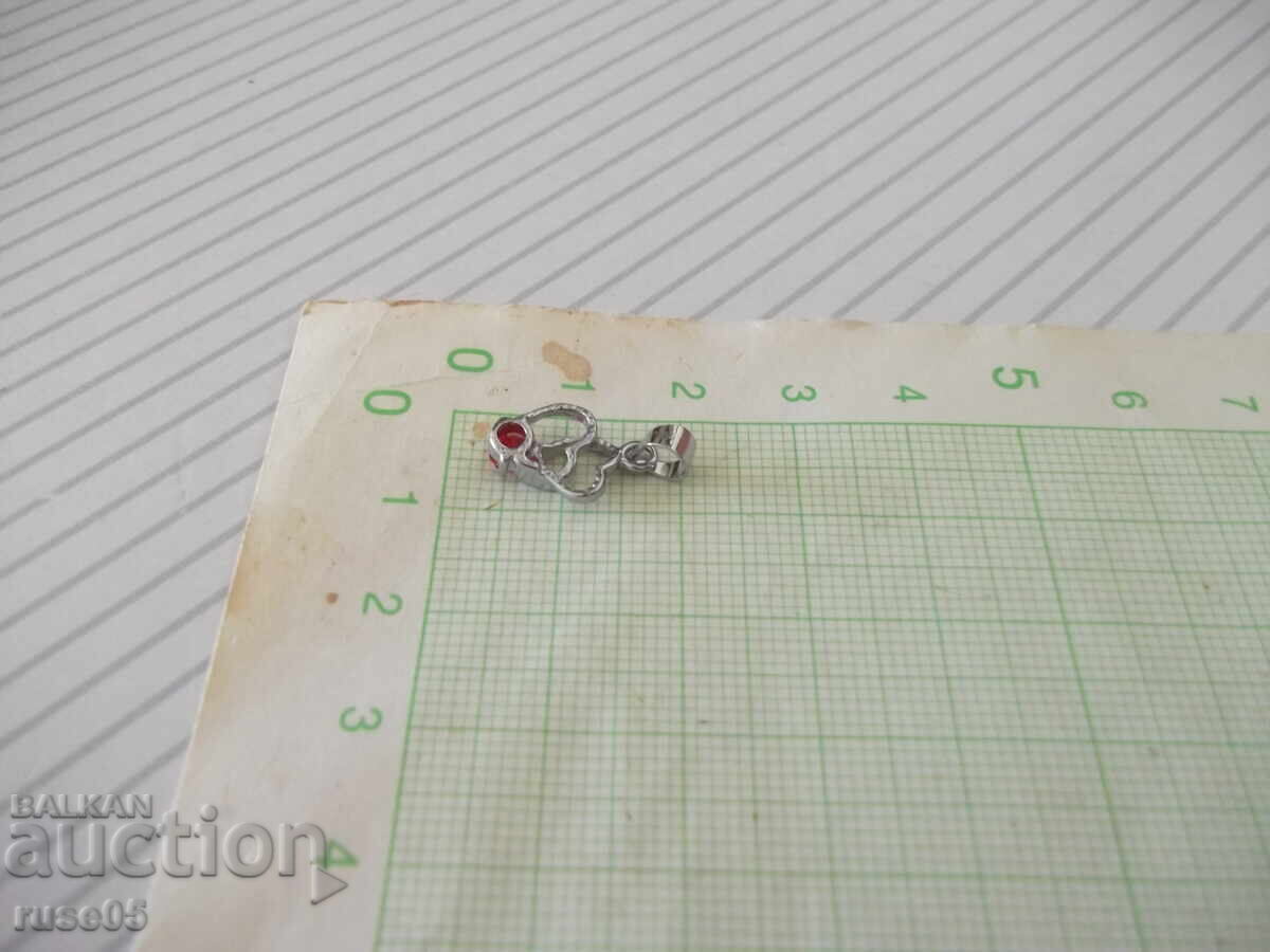 Висулка с червен камък - 7