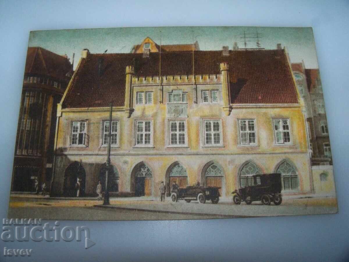 Аукцион Стара пощенска картичка от гр. Кил, Германия 1920г.