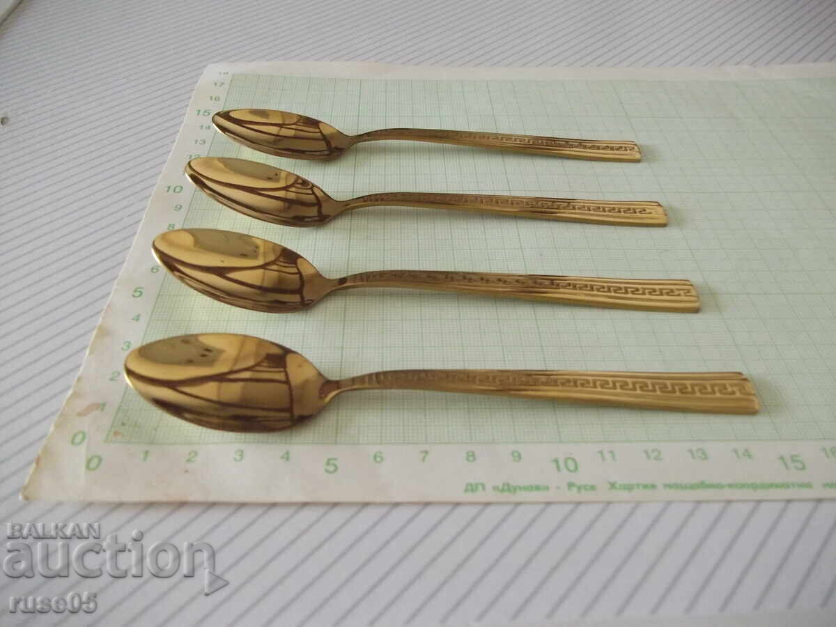 Lot of 4 spoons with price 12.00 BGN | € 6.14
