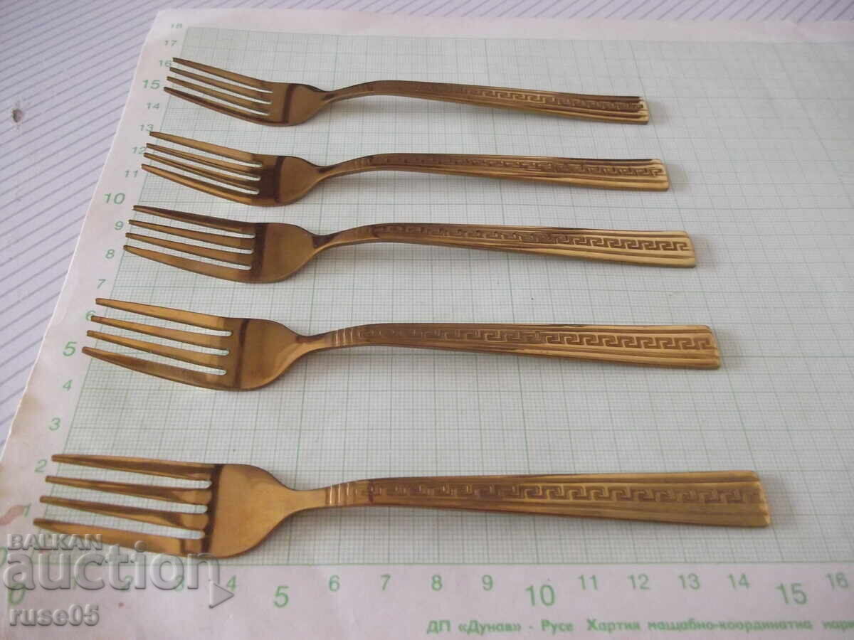 Lot de 5 furculițe cu preț 15.00 BGN | € 7.67 Lot de 5 furculițe cu preț 15.00 BGN | € 7.67