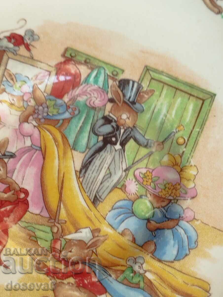 Доставка на Чаша с чинийка Bunnykins