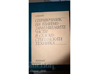Εγχειρίδιο ανταλλακτικών γεωργικών μηχανημάτων