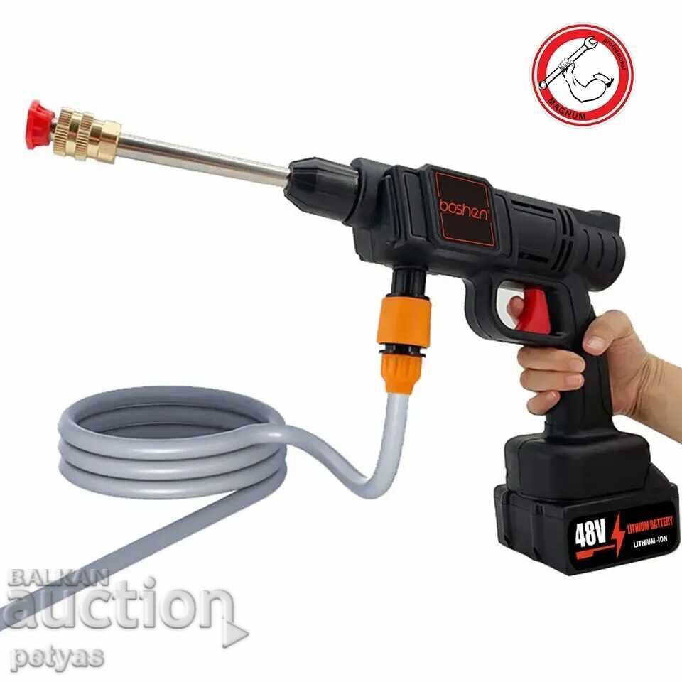 Ακουστική πλυστική μηχανή 8λ/λεπτό, 25 bar, 48V Kraftroyal με τιμή 94.50 BGN | € 48.32