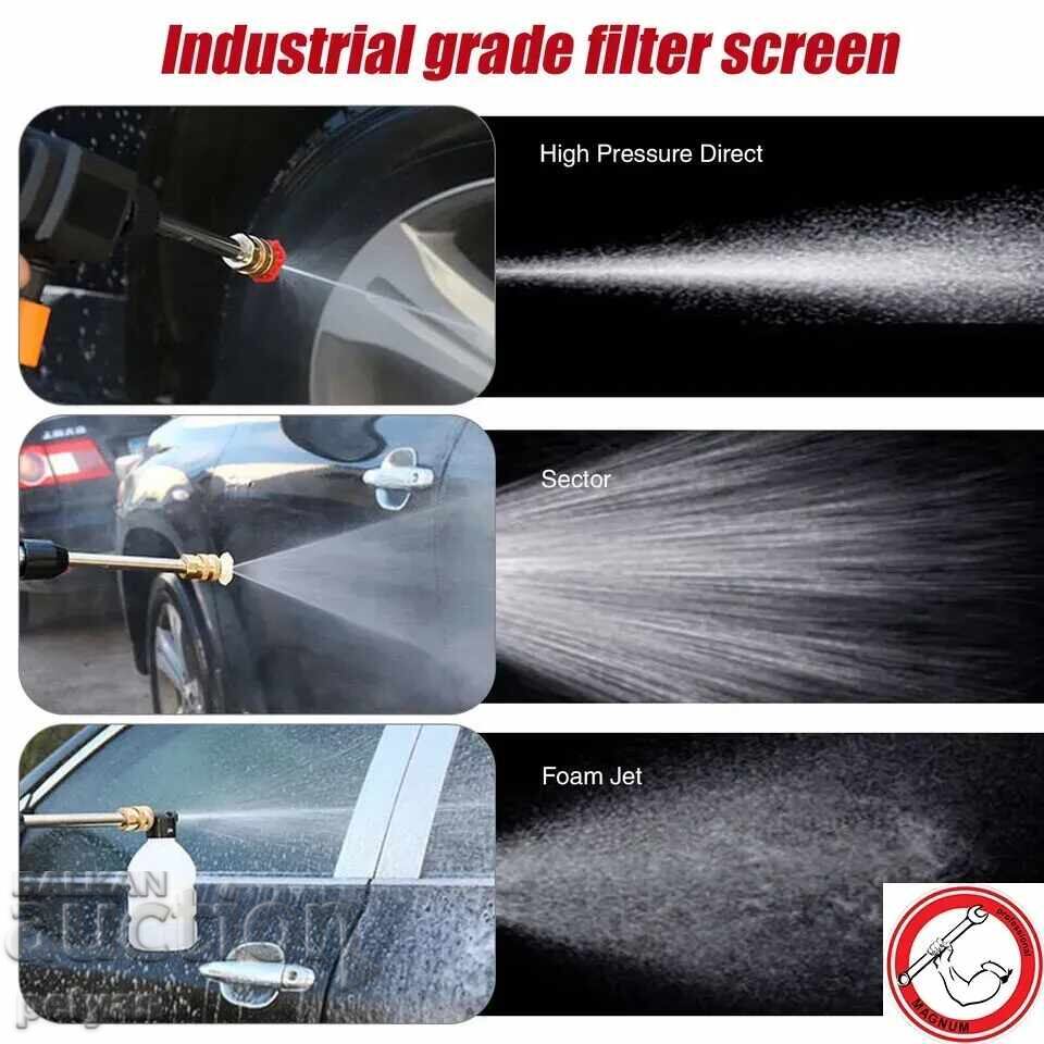 Παράδοση Ακουστική πλυστική μηχανή 8λ/λεπτό, 25 bar, 48V Kraftroyal