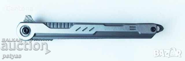 Folding knife made of M390 stainless steel, 88x210, sheath with price 17.50 BGN | € 8.95 Folding knife made of M390 stainless steel, 88x210, sheath with price 17.50 BGN | € 8.95