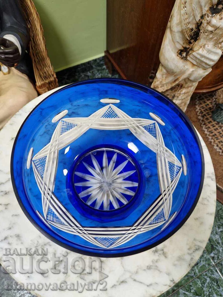 Rare antique Soviet crystal fruit bowl - 7 Rare antique Soviet crystal fruit bowl - 7