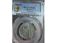 Румъния  2 леи 1924