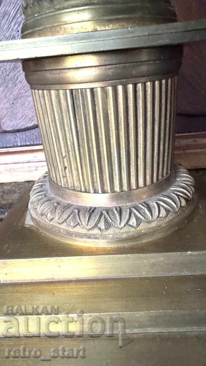 Delivery of Inkwell, brass, large and heavy