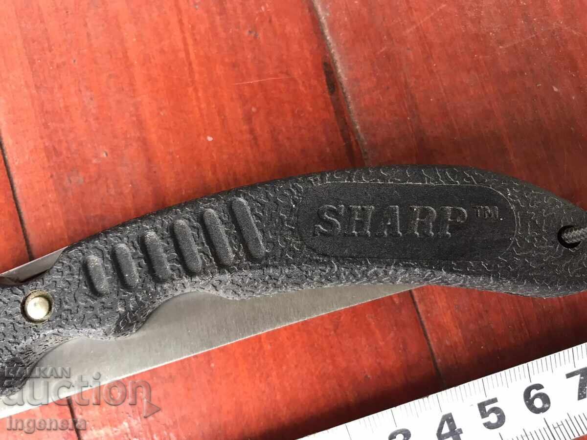 Delivery of FOLDING KNIFE KNIFE BLADE MARKINGS Delivery of FOLDING KNIFE KNIFE BLADE MARKINGS