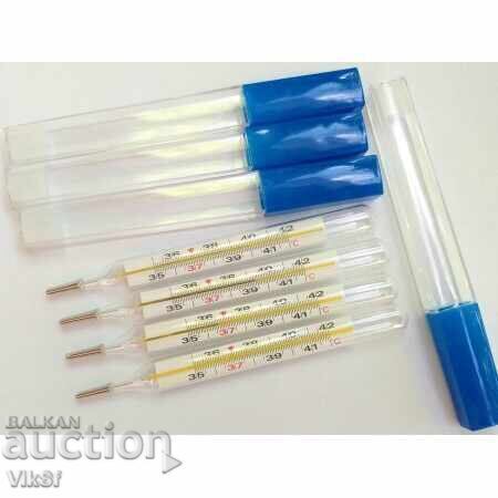 Classic mercury body thermometer with price 9.50 BGN | € 4.86