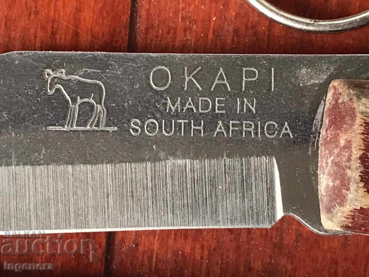 FOLDING KNIFE OLD KNIFE BLADE-OKAPI OKAPI with price 25.00 BGN | € 12.78