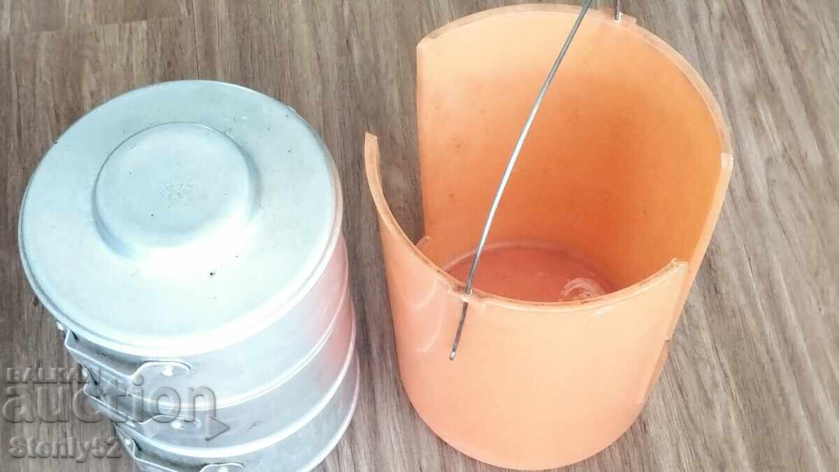 Δημοπρασία Σετ αλουμινένιων δοχείων φαγητού Δημοπρασία Σετ αλουμινένιων δοχείων φαγητού