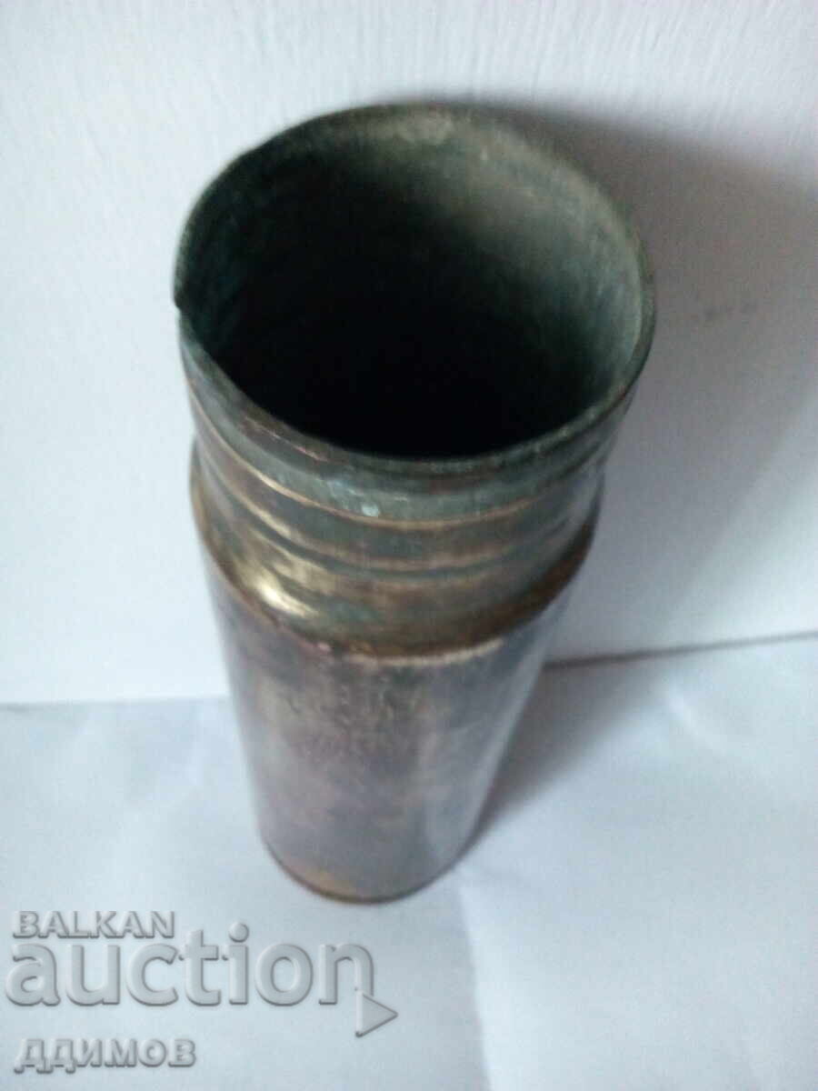 Delivery of Old shell casing from a FlaK-36 anti-aircraft gun, relic Delivery of Old shell casing from a FlaK-36 anti-aircraft gun, relic