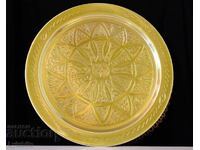 Μαροκινό μπρούτζινο δίσκο 34 εκ., 800 γρ.