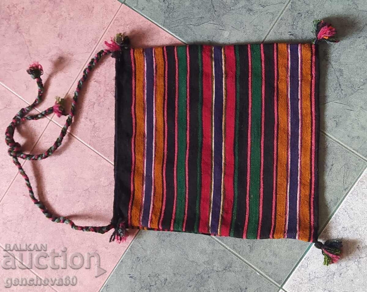 Hand-woven colorful shepherd's bag - 7 Hand-woven colorful shepherd's bag - 7