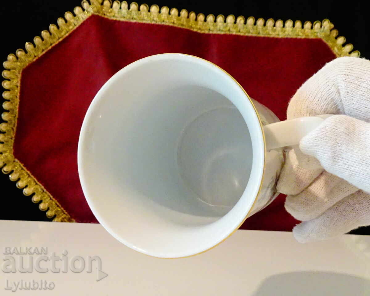 Порцеланова чаша Бохемия,базилика - 5 Порцеланова чаша Бохемия,базилика - 5