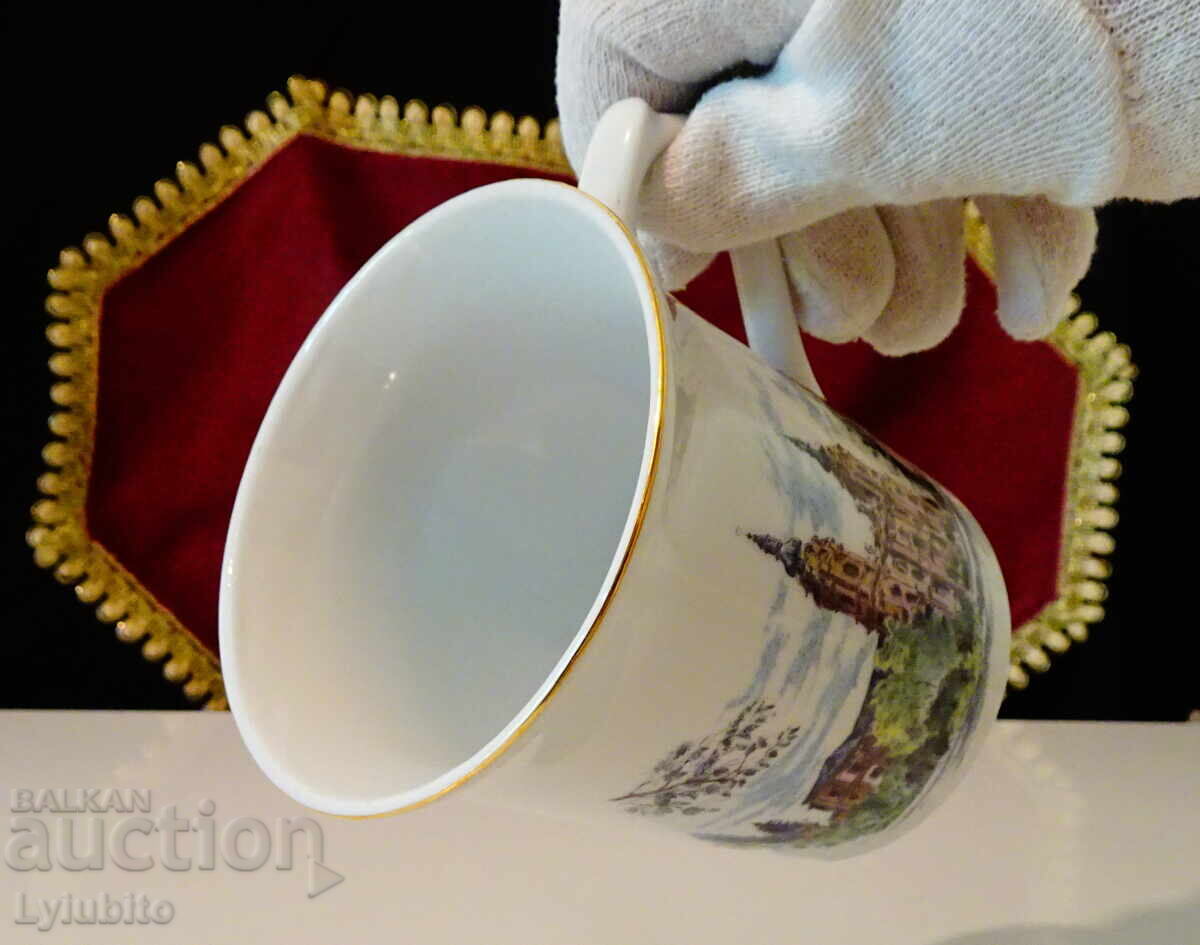 Порцеланова чаша Бохемия,базилика - 6 Порцеланова чаша Бохемия,базилика - 6