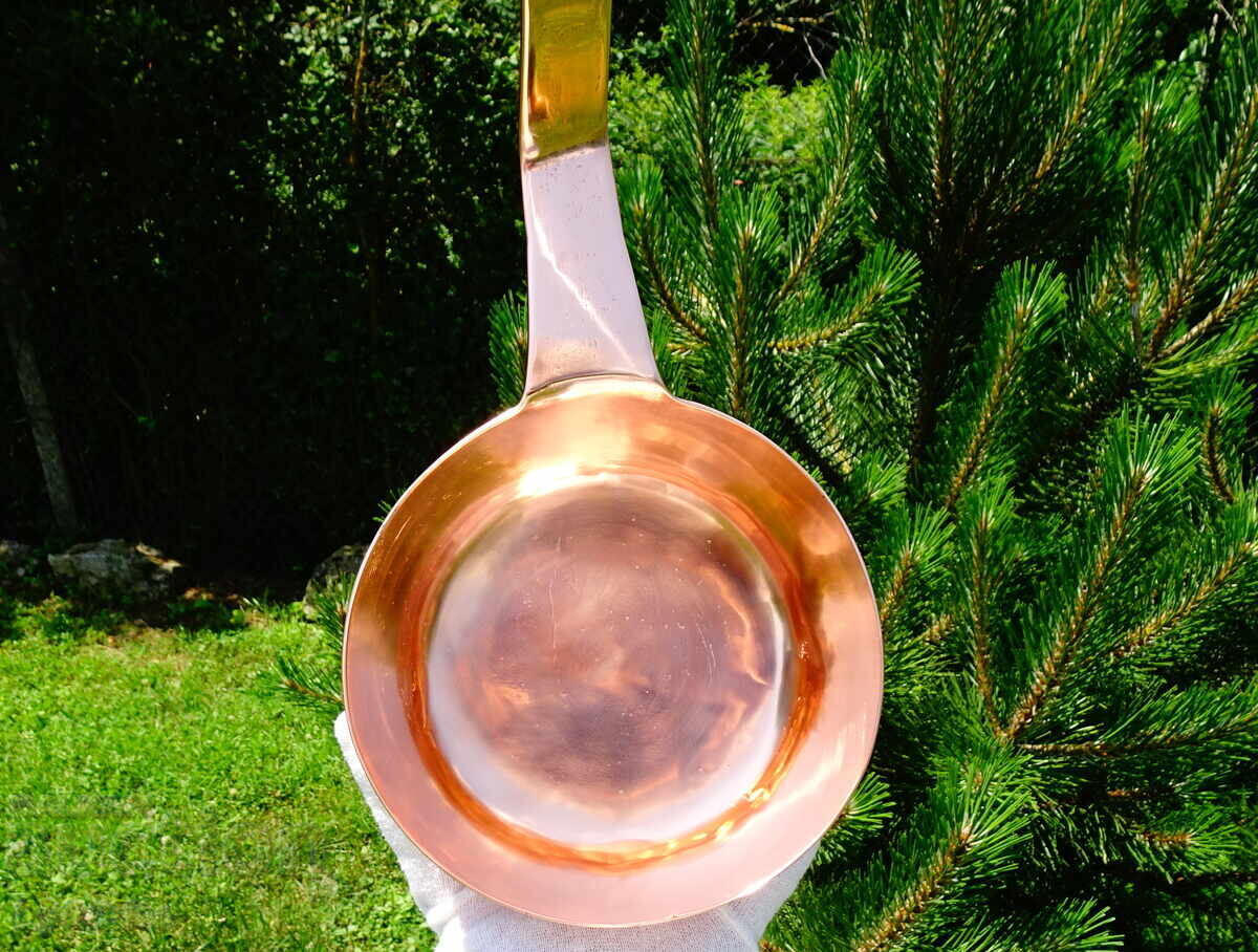Copper pot, copper pan, copper casserole - 5