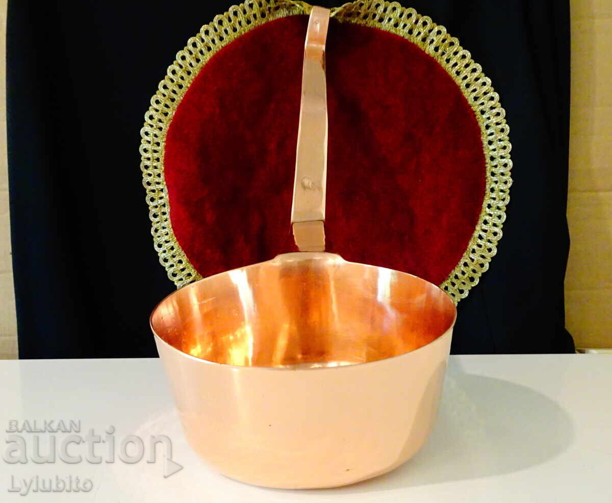 Copper pot, copper pan, copper casserole