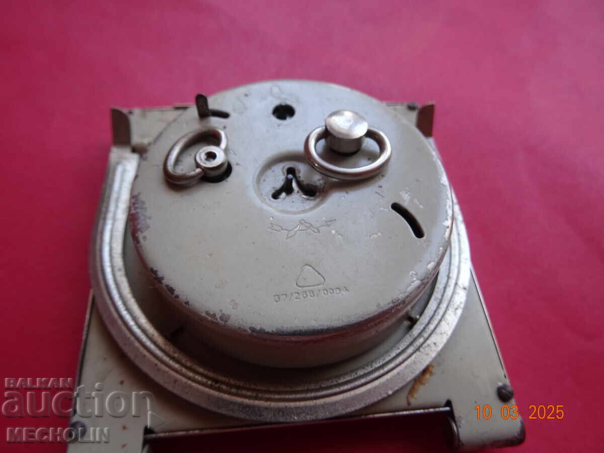 GERMAN ALARM CLOCK UMF RUHLA 2 - 5 GERMAN ALARM CLOCK UMF RUHLA 2 - 5