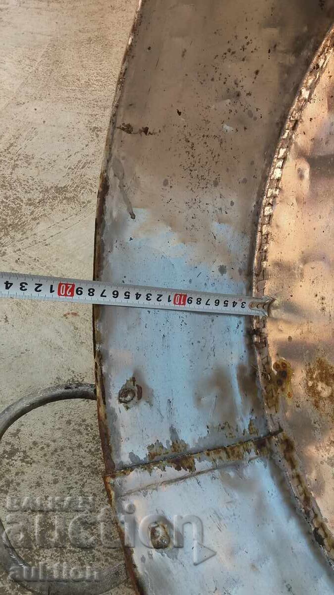 MASSIVE METAL TRAY FOR LUTENITSA, ETC. - 6 MASSIVE METAL TRAY FOR LUTENITSA, ETC. - 6