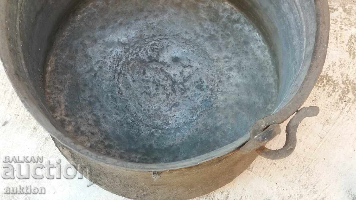 Forged Copper Cauldron, Boiler for Sacrifice and other uses. Copper 35 Liters with price 139.99 BGN | € 71.58 Forged Copper Cauldron, Boiler for Sacrifice and other uses. Copper 35 Liters with price 139.99 BGN | € 71.58