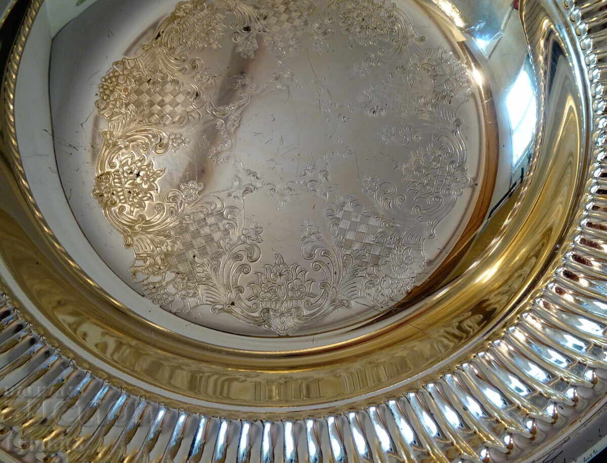 Доставка на Посребрена бронзова фруктиера,салатиера WMF. Доставка на Посребрена бронзова фруктиера,салатиера WMF.