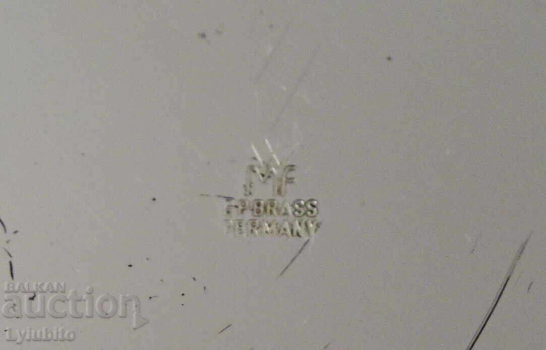 Посребрена бронзова фруктиера,салатиера WMF. - 7 Посребрена бронзова фруктиера,салатиера WMF. - 7