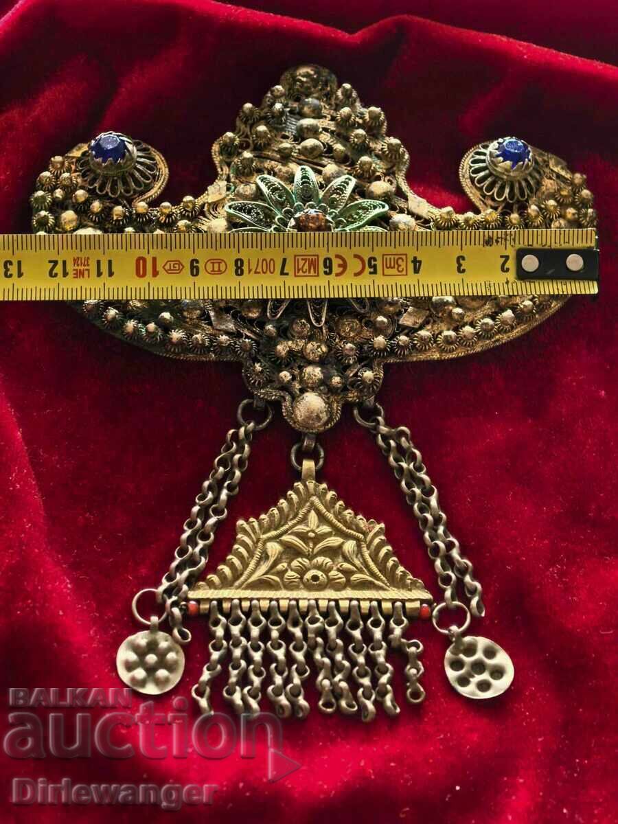 Revival silver jewelry. Filigree with mercury gilding - 7 Revival silver jewelry. Filigree with mercury gilding - 7