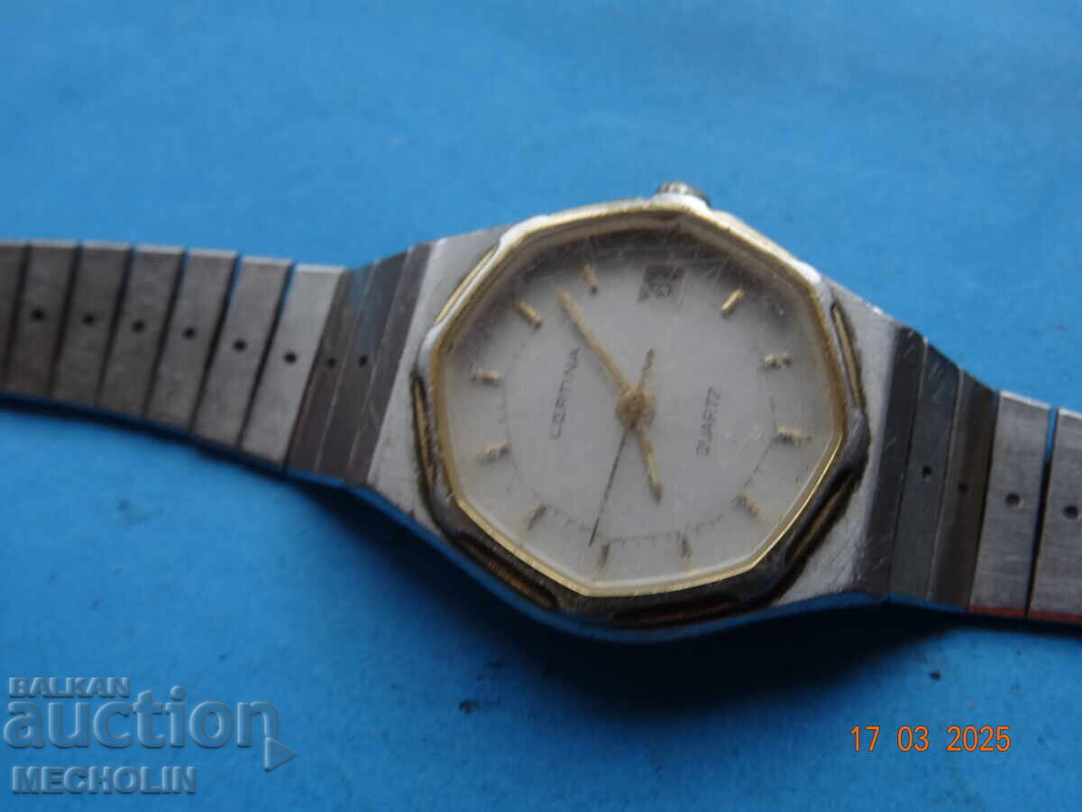 ΣΠΑΝΙΟ ΣΥΛΛΕΚΤΙΚΟ ΡΟΛΟΪ QUARTZ CERTINA με τιμή 30.00 BGN | € 15.34 ΣΠΑΝΙΟ ΣΥΛΛΕΚΤΙΚΟ ΡΟΛΟΪ QUARTZ CERTINA με τιμή 30.00 BGN | € 15.34