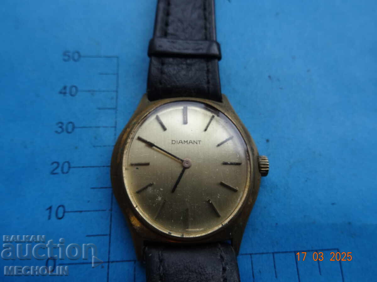 STAR COLLECTOR'S WATCH DIAMANT GOLD PLATED - 7 STAR COLLECTOR'S WATCH DIAMANT GOLD PLATED - 7