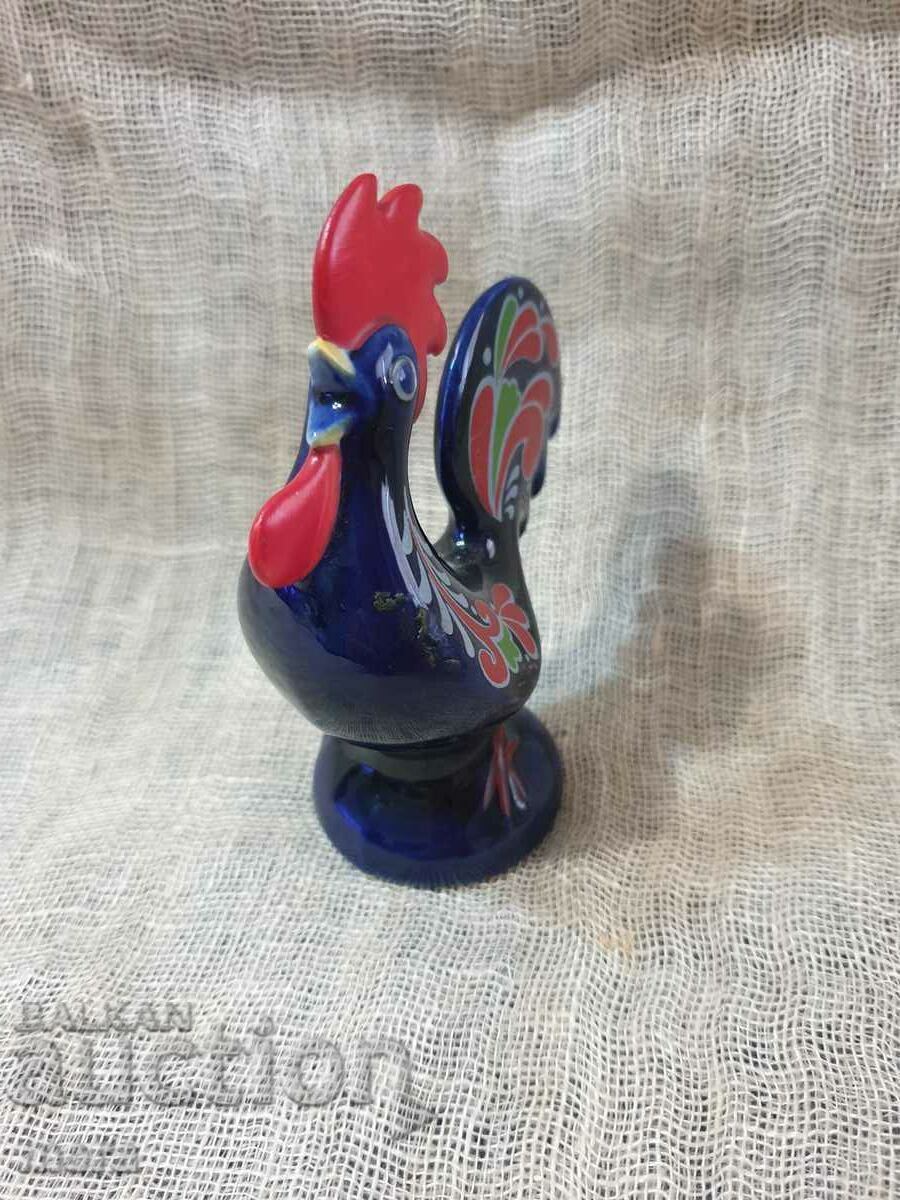 Porcelain rooster figurine with price 25.00 BGN | € 12.78