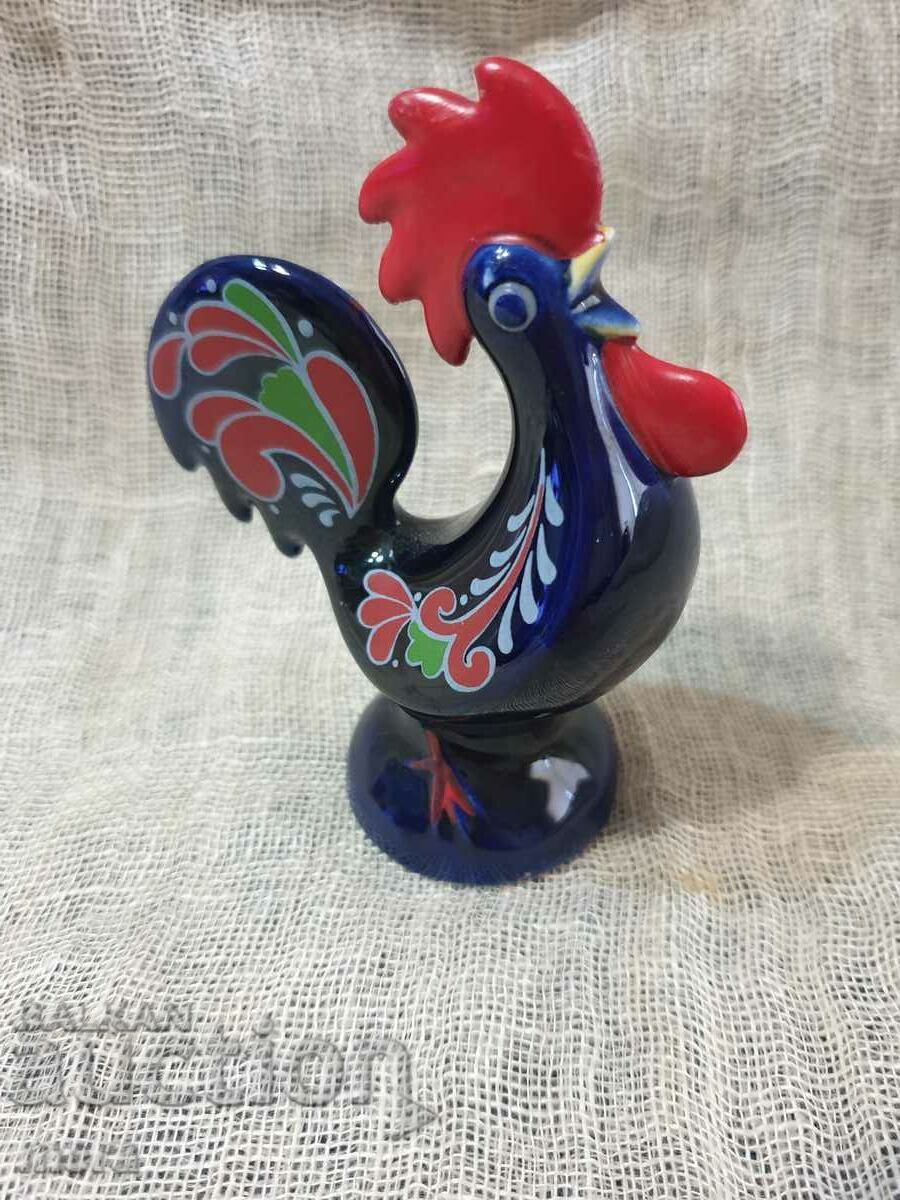 Auction  Porcelain rooster figurine