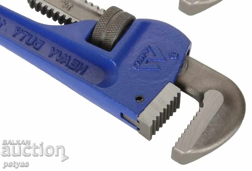 Cheie reglabilă, pentru țevi, tip suedez, modele de la 8" la 18" cu preț 14.00 BGN | € 7.16 Cheie reglabilă, pentru țevi, tip suedez, modele de la 8" la 18" cu preț 14.00 BGN | € 7.16