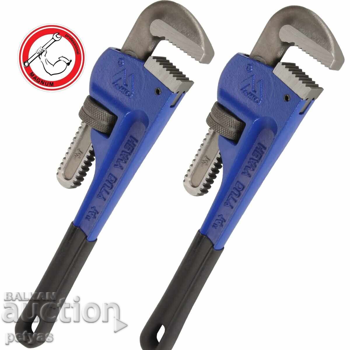 Adjustable wrench, pipe wrench, Swedish type, from 8" to 18" with price 22.00 BGN | € 11.25