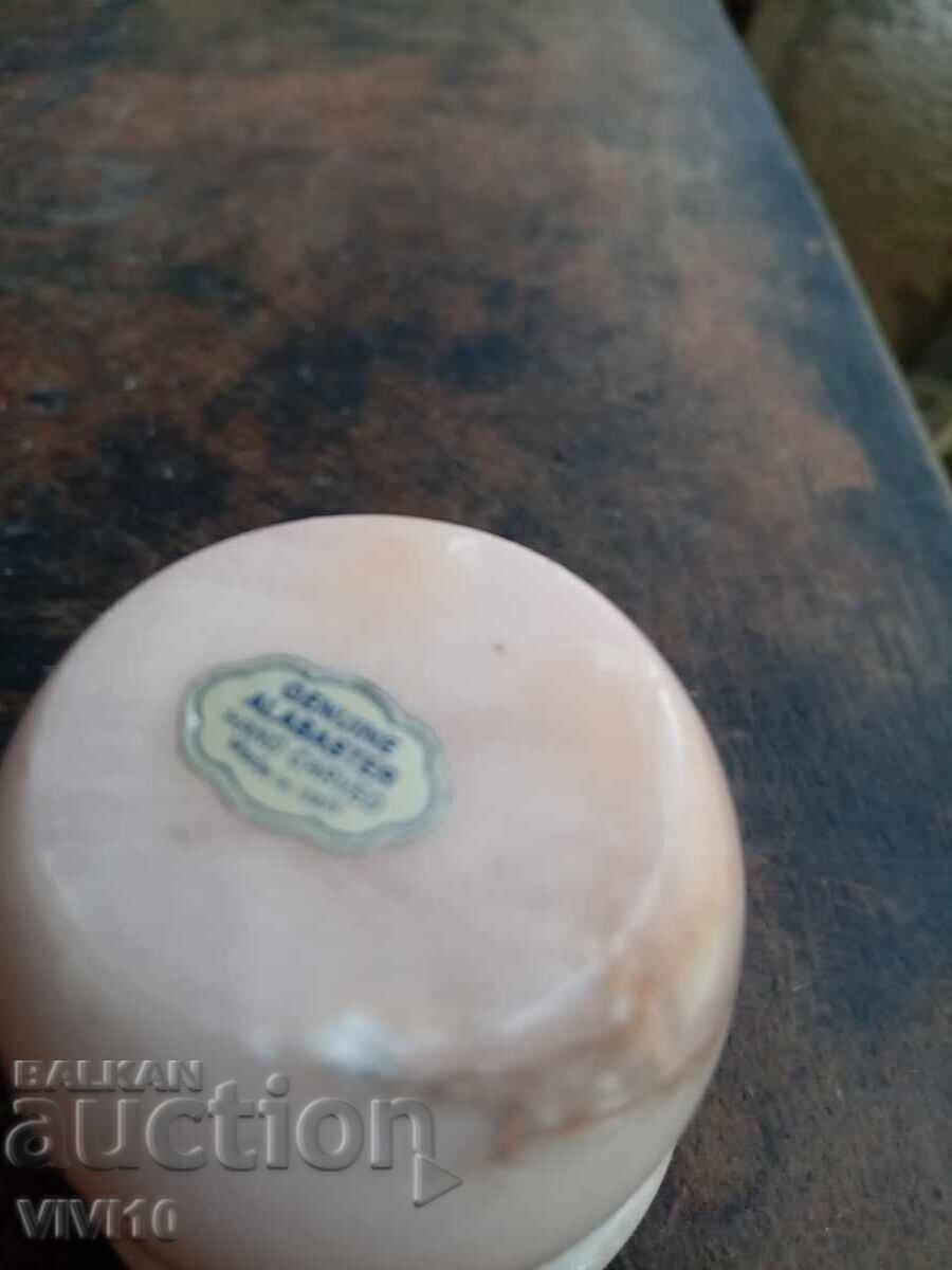 Auction  Alabaster Jewelry Box