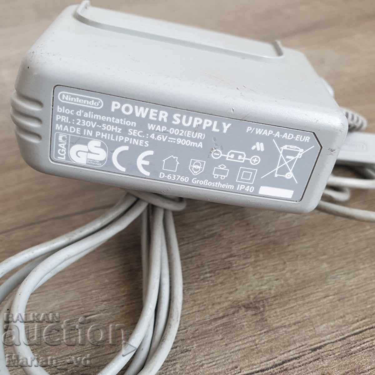 Παράδοση Φορτιστής Nintendo EU 2-πινος Nintendo 2DS 3DS 2DS XL 3DS XL