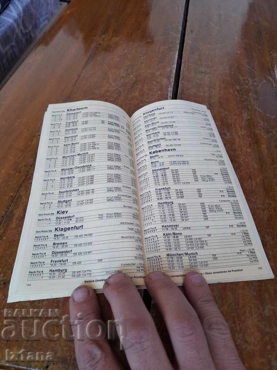 Delivery of Old Lufthansa Airplane Flight Schedule Delivery of Old Lufthansa Airplane Flight Schedule