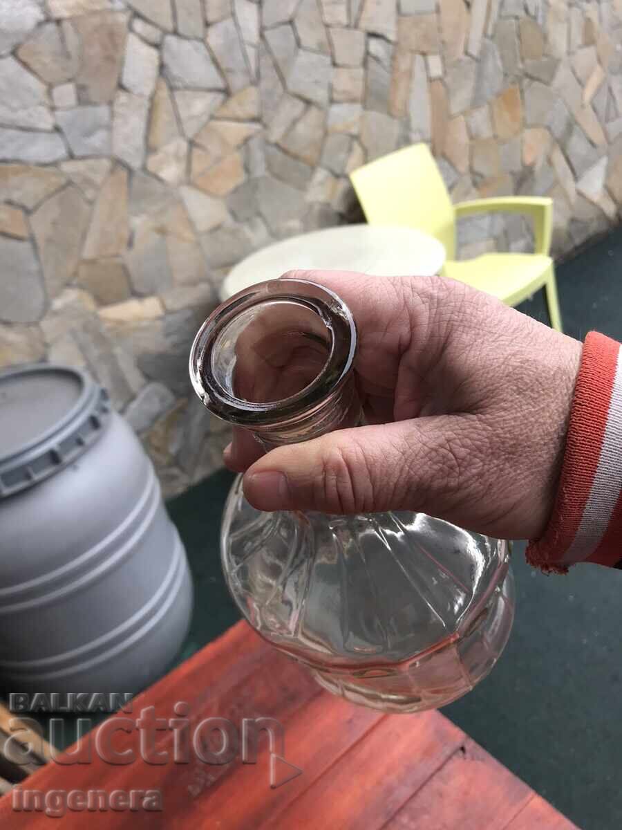 Delivery of Glass Damajana Bottle, Embossed, Thick-walled - 1.5 Liters Delivery of Glass Damajana Bottle, Embossed, Thick-walled - 1.5 Liters