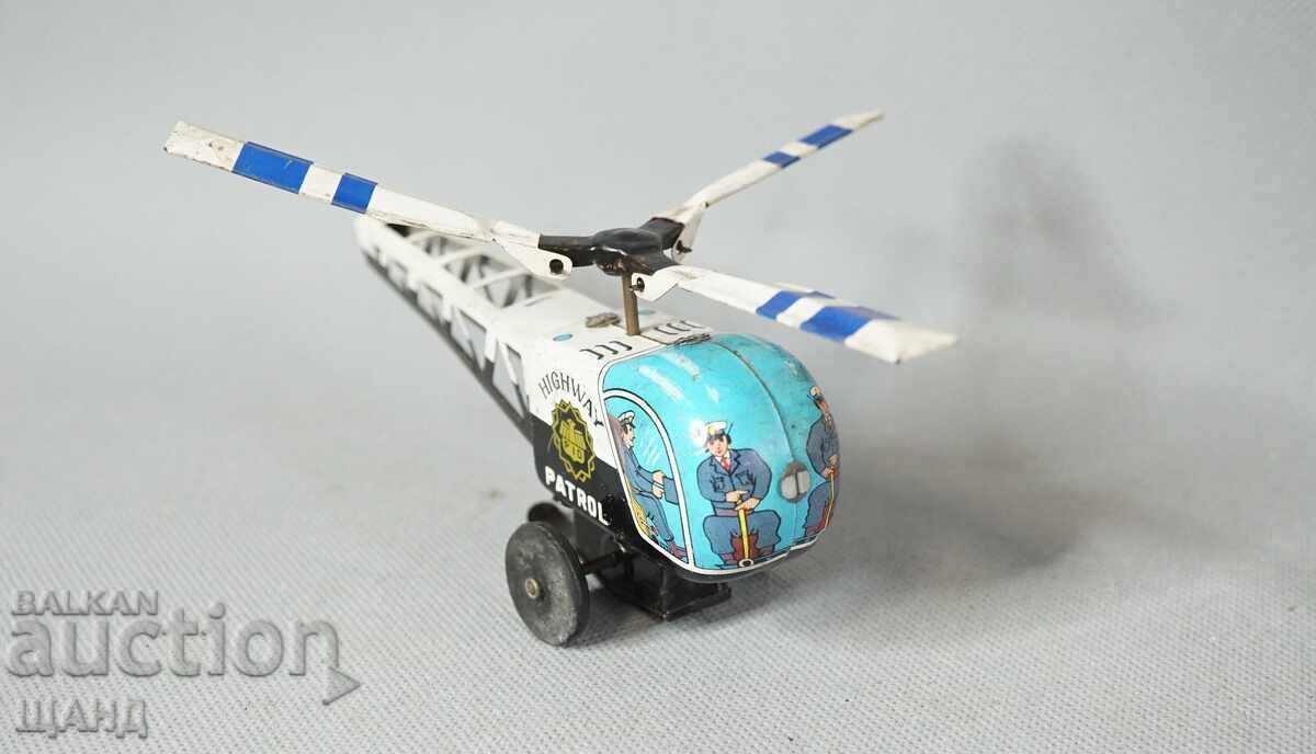 Παλιό μεταλλικό παιχνίδι μοντέλο ελικοπτέρου αστυνομία με τιμή 10.35 BGN | € 5.29 Παλιό μεταλλικό παιχνίδι μοντέλο ελικοπτέρου αστυνομία με τιμή 10.35 BGN | € 5.29