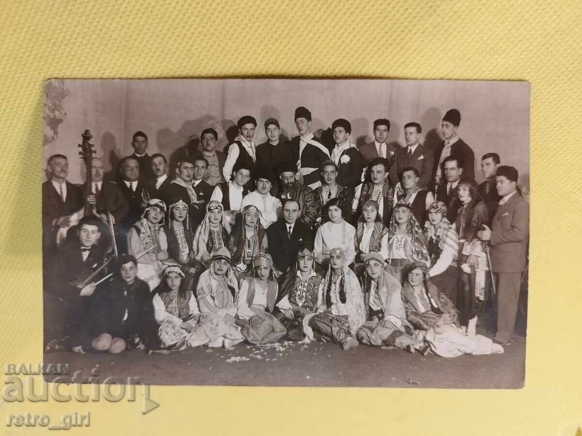 Old photo, postcard. Old photo, postcard.