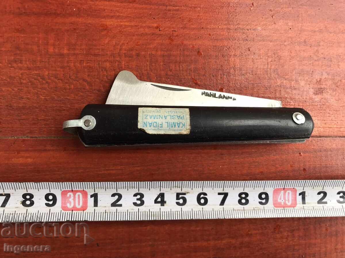 Delivery of FOLDING KNIFE, OLD KNIFE, BLADE-MARKED