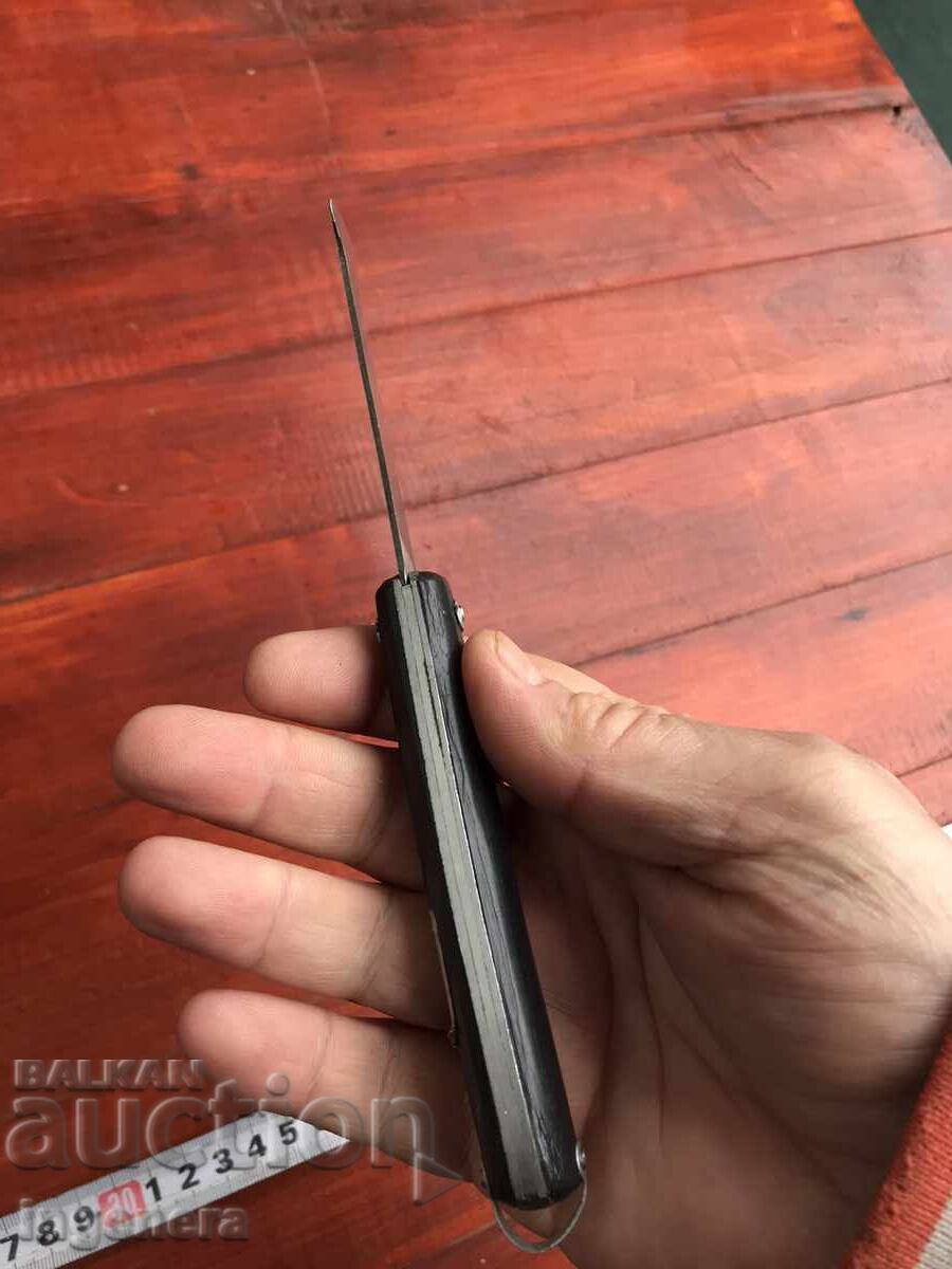 FOLDING KNIFE, OLD KNIFE, BLADE-MARKED - 5