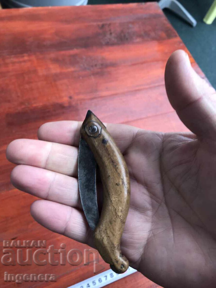 FOLDING KNIFE LEG ANTIQUE BLADE - 5 FOLDING KNIFE LEG ANTIQUE BLADE - 5