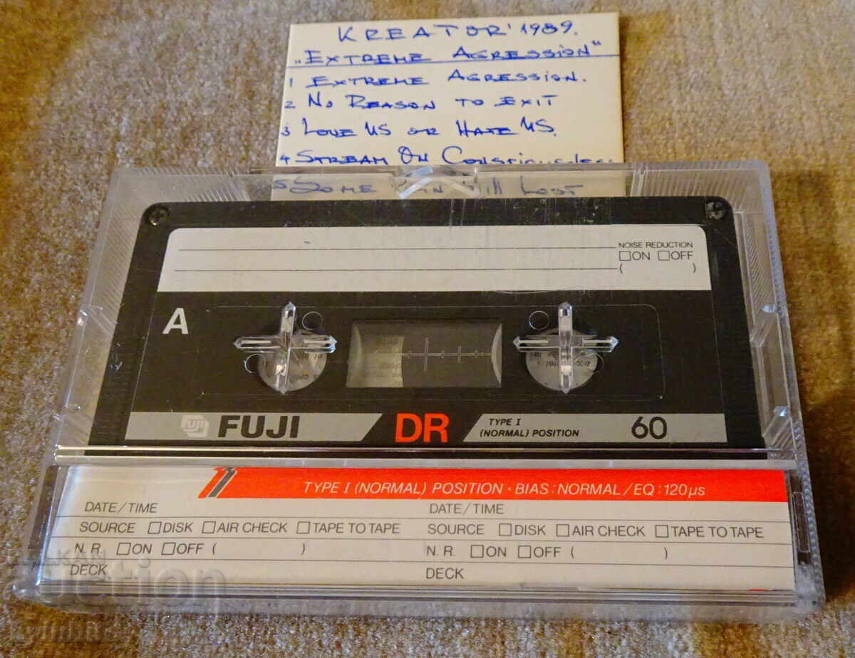 FUJI аудиокасета с Kreator - 6 FUJI аудиокасета с Kreator - 6