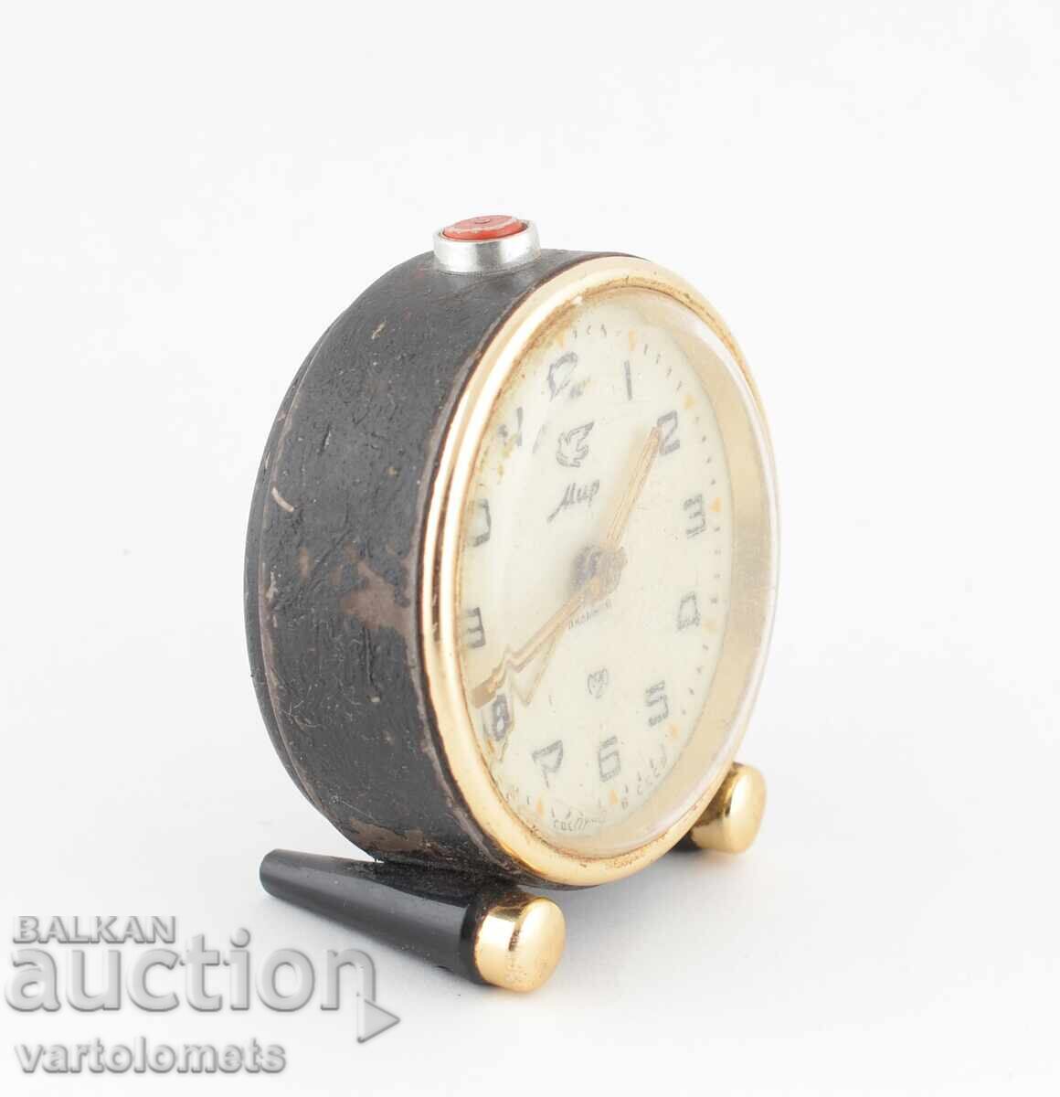 Licitație Ceas deșteptător MIR URSS - funcționează