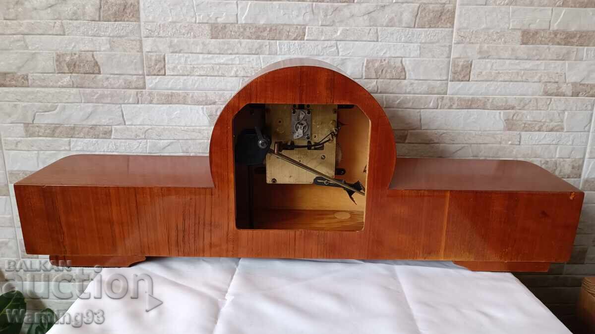 Голям каминен часовник - Янтарь / Jantar - Антика - 1970" - 6 Голям каминен часовник - Янтарь / Jantar - Антика - 1970" - 6