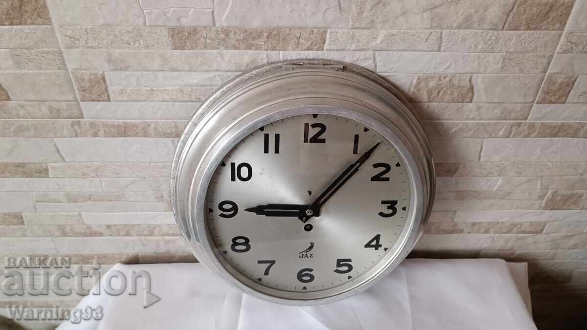 Old French Industrial Clock - JAZ - Antique - 1950s with price 255.00 BGN | € 130.38 Old French Industrial Clock - JAZ - Antique - 1950s with price 255.00 BGN | € 130.38