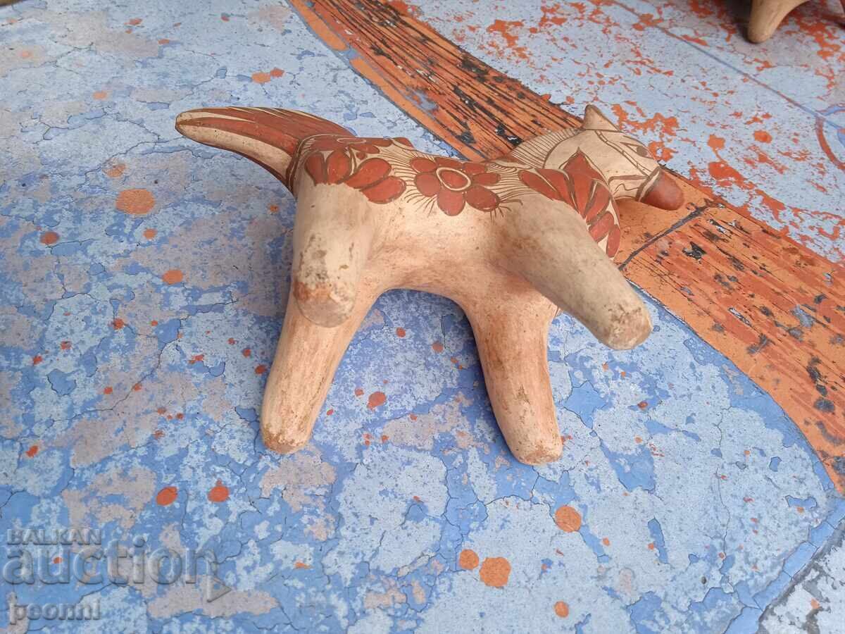 Old handmade ceramic piggy bank - 6 Old handmade ceramic piggy bank - 6